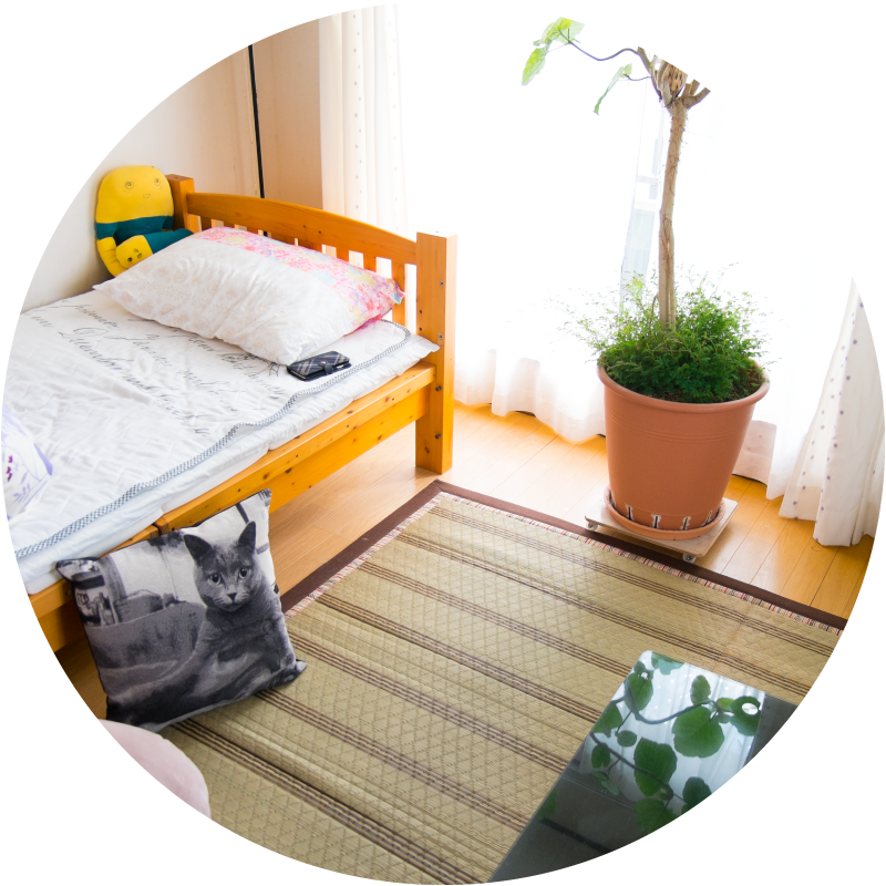 1R~1DK位のお部屋にお住まいの方 イメージ写真